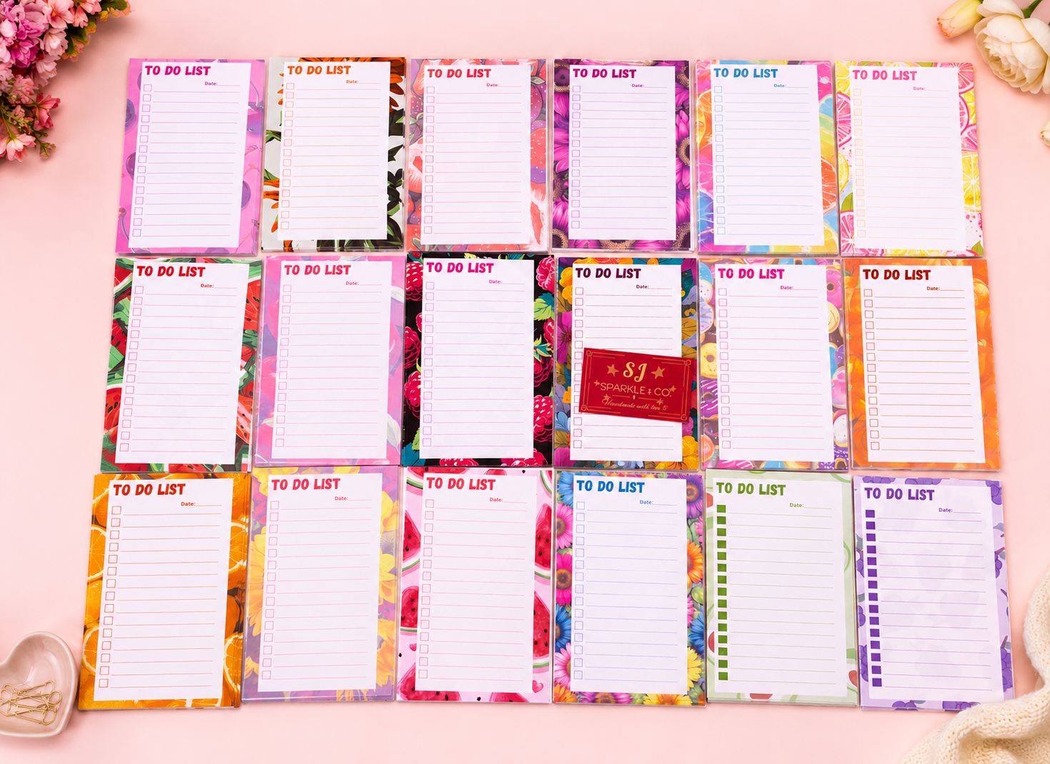 To do list notepads
